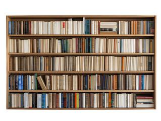 Shelves of books