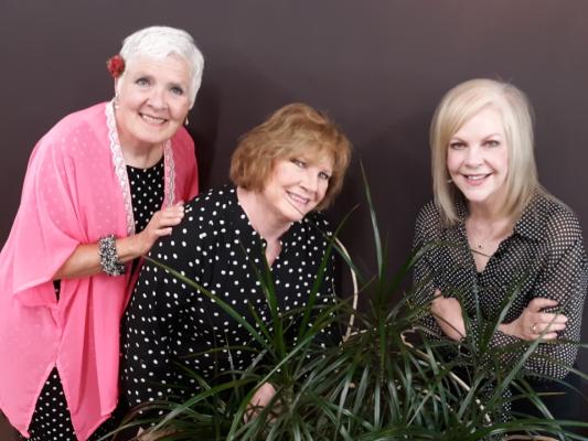 Trio of female singers