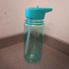 Teal "Manna" Plastic Water Bottle