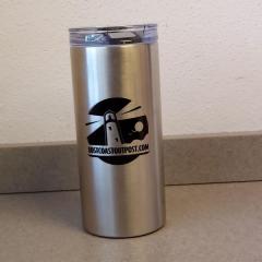 Lost Coast Outpost silver/metal, hot/cold tumbler.