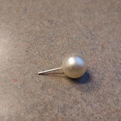 Large pearl earring found on the Wellness Center floor.