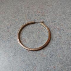 Women's gold hoop earring found at the Manor!