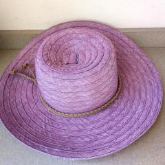 Purple Sun & Sandal Sun Hat