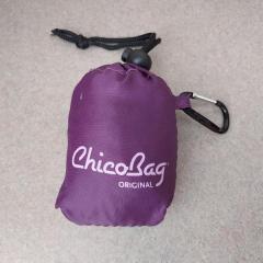 Purple Chico re-usable shopping bag.