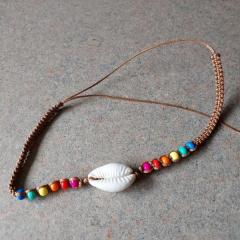 Hand braided and beaded found outside of ArtWorks.