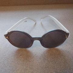 Women's round sunglasses found in the North Pointe garage.