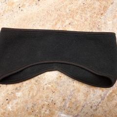 Black fleece headband earmuffs found by the Terrace bulletin boards.