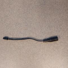 Black computer cord found in the Manor D Wing.