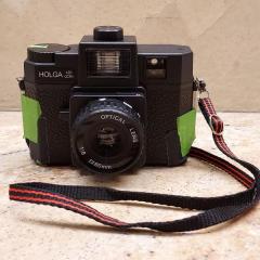 Holga camera found in the southern garden pergola.