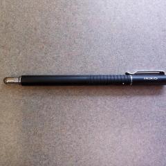 Black and silver stylus "pen" left at Riverview.