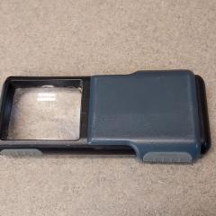 Rectangle magnifying glass found in the Terrace Auditorium.